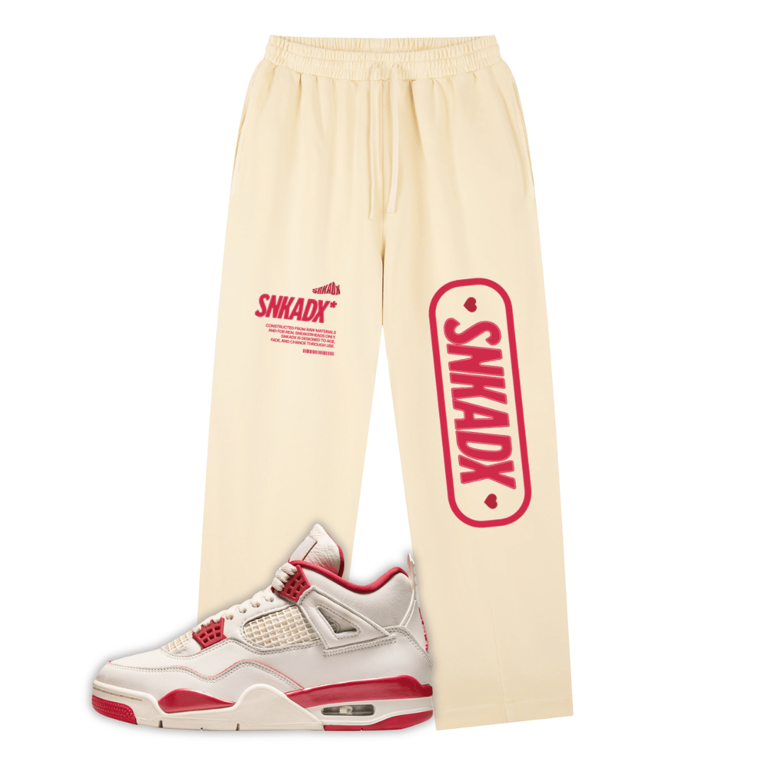 She Got Sole Vintage Washed Drawstring Sweatpants Jordan 4 Valentine’s Day