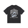 Chrome 8 Vintage Washed Oversized Cotton T-Shirt Matching Jordan 8 Chrome