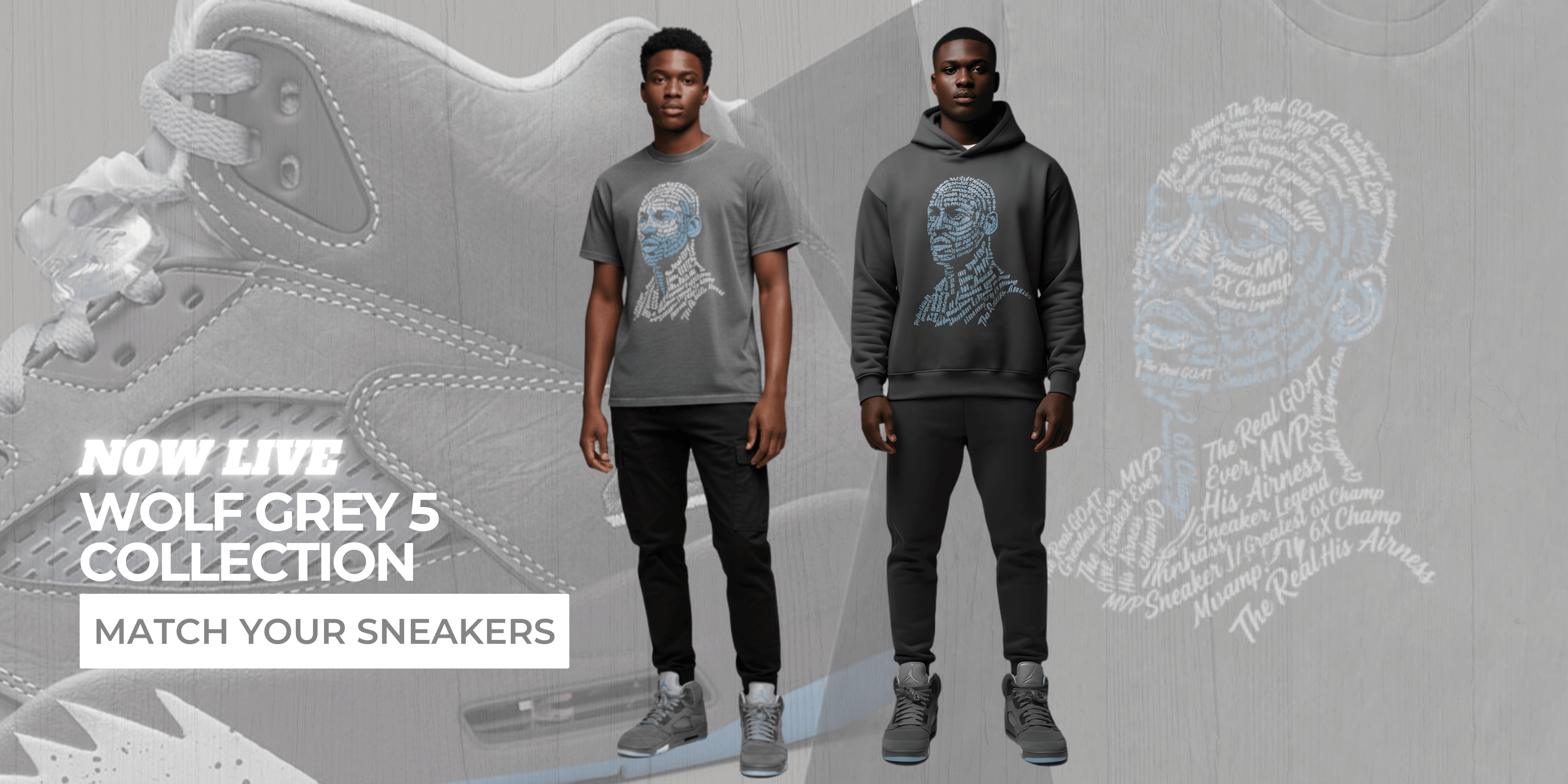 Air Jordan 5 Wolf Grey matching outfits
