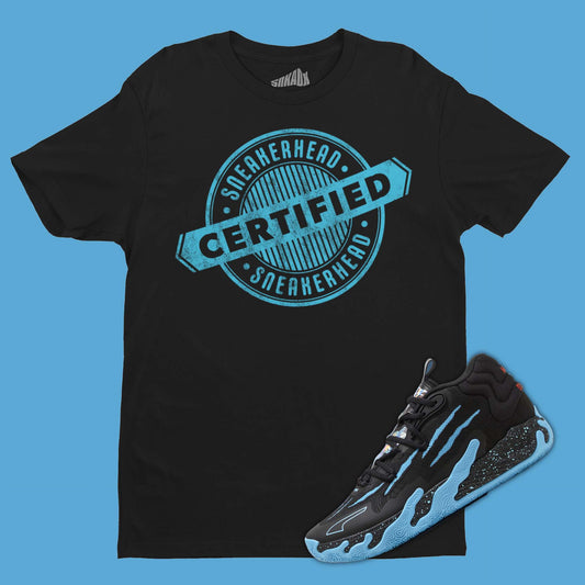 Certified Sneakerhead T-Shirt Matching MB.03 Blue Hive