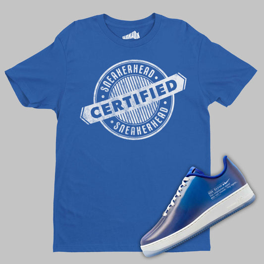 Certified Sneakerhead T-Shirt Matching Air Force 1 404 Error
