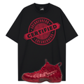 Certified Sneakerhead Premium T-Shirt Matching Air Foamposite Pro Gym Red