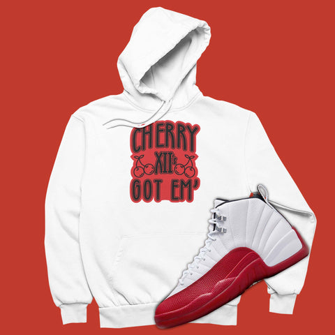 sweatshirt to match your Air Jordan 12 Cherry