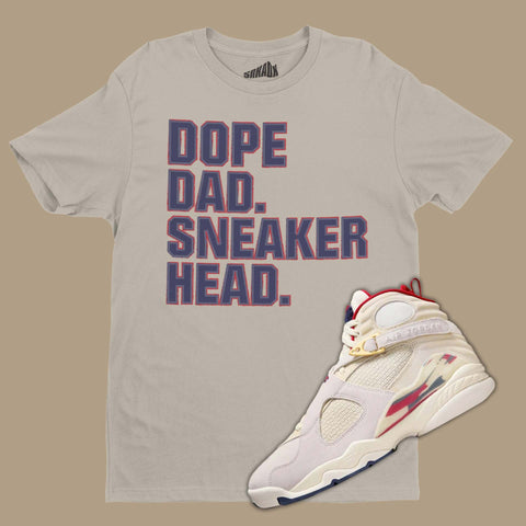 Dope Dad Sneakerhead T-Shirt Matching SoleFly x Air Jordan 8 Mi Casa Es Su Casa