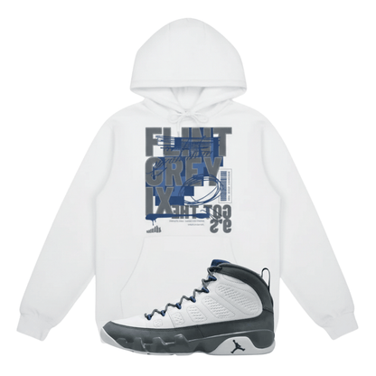 Flint 9 Got Em Heavyweight Hoodie Matching Jordan 9 Flint Grey