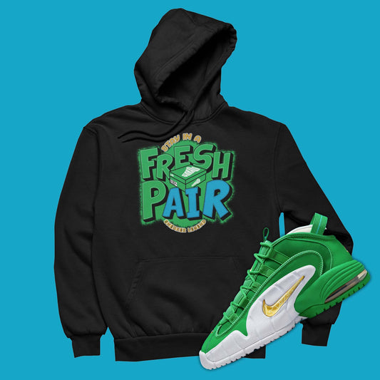 This sneaker match hoodie is the perfect sweatshirt to match your Air Max Penny 1 Stadium Green