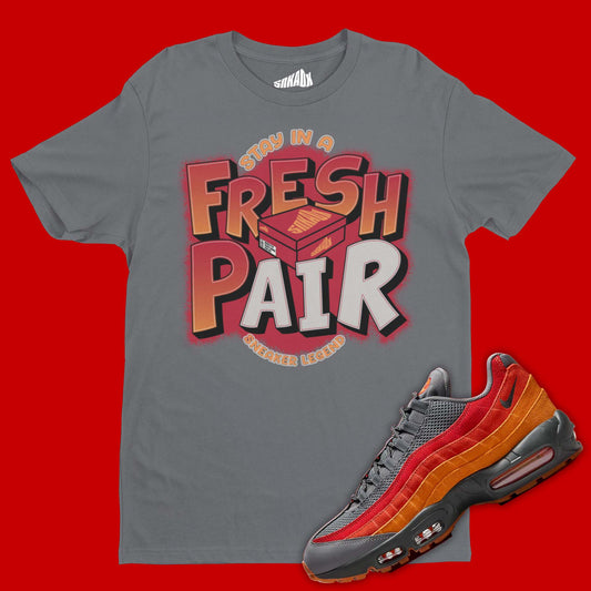 Fresh Pair T-Shirt Matching Air Max 95 Atlanta 2024