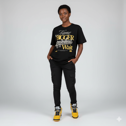 Name A Bigger Sneakerhead Heavyweight Oversized T-Shirt Matching Air Jordan 5 Tokyo 2025