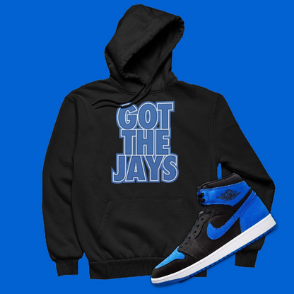 Air Jordan 1 Royal Reimagined Matching Hoodie from SNKADX