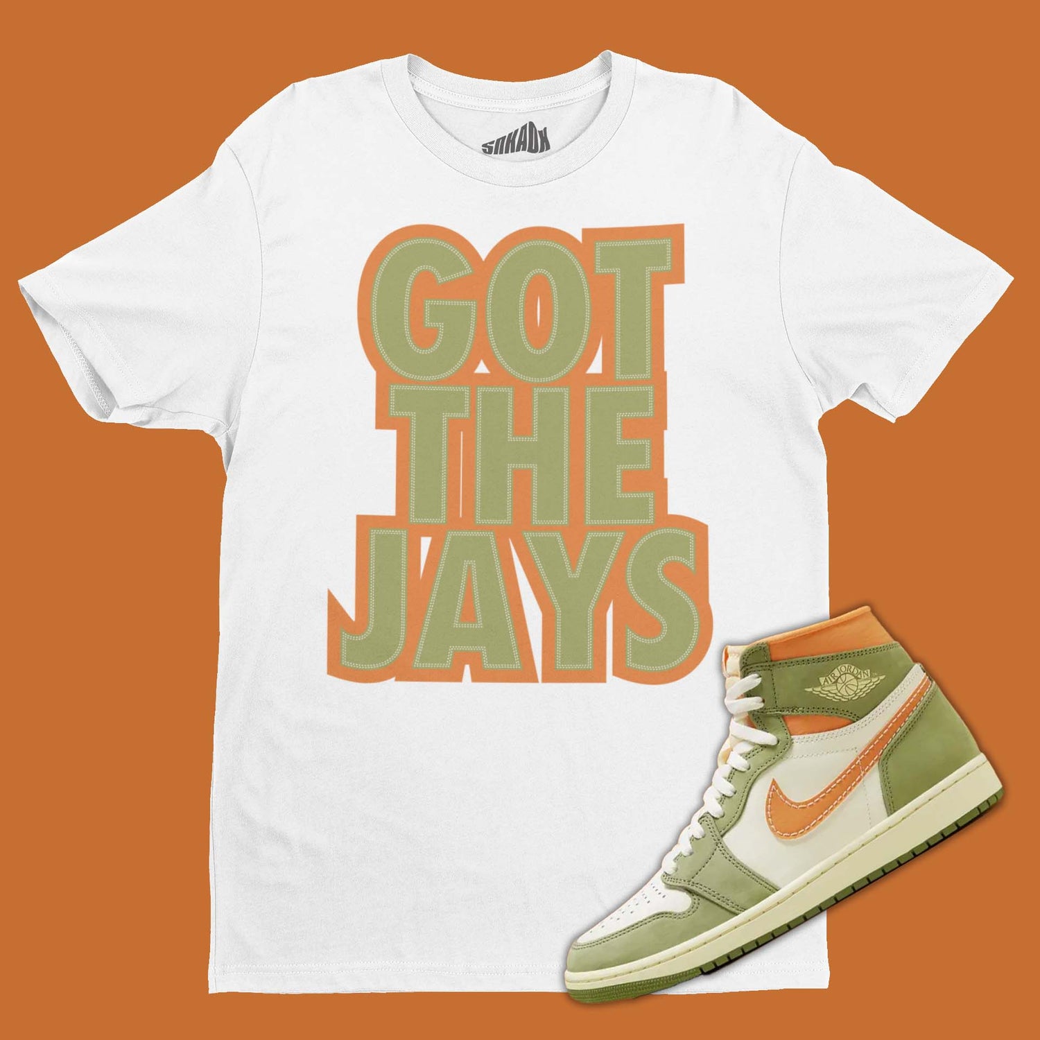 Got The Jays T-Shirt Matching Air Jordan 1 High OG Celadon