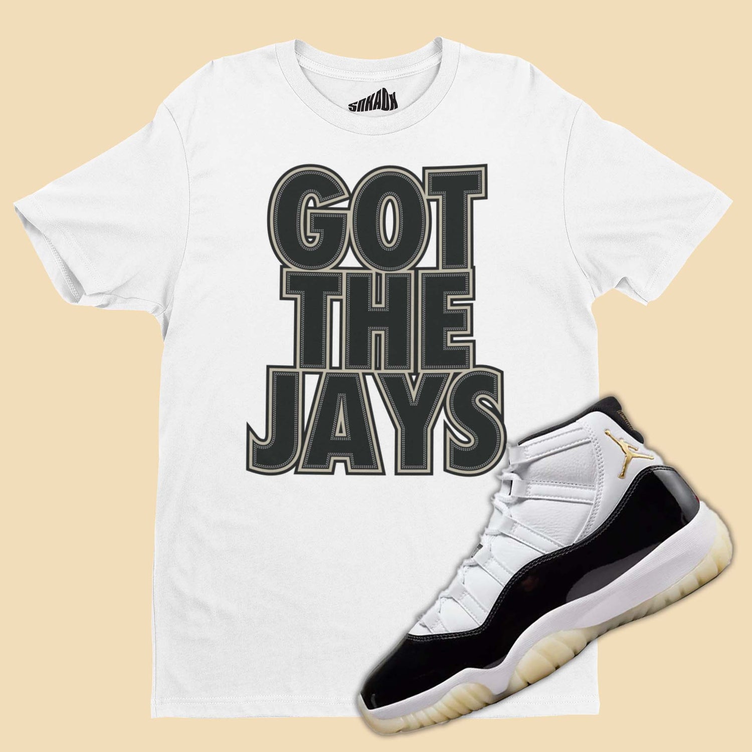 Got The Jays T-Shirt Matching Air Jordan 11 Gratitude