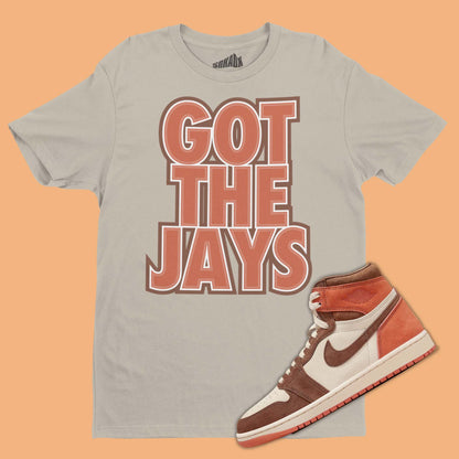 Got The Jays T-Shirt Matching Air Jordan 1 Dusted Clay