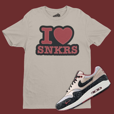 I Love Sneakers T-Shirt Matching Air Max 1 Keep Rippin Stop Slippin 2.0