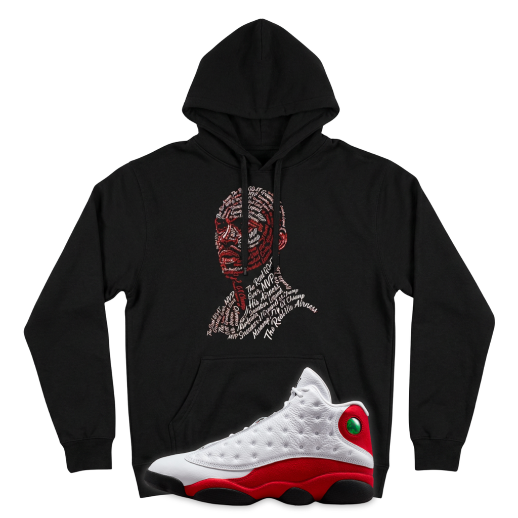 Jordan Stats Heavyweight Hoodie Matching Jordan 13 Chicago