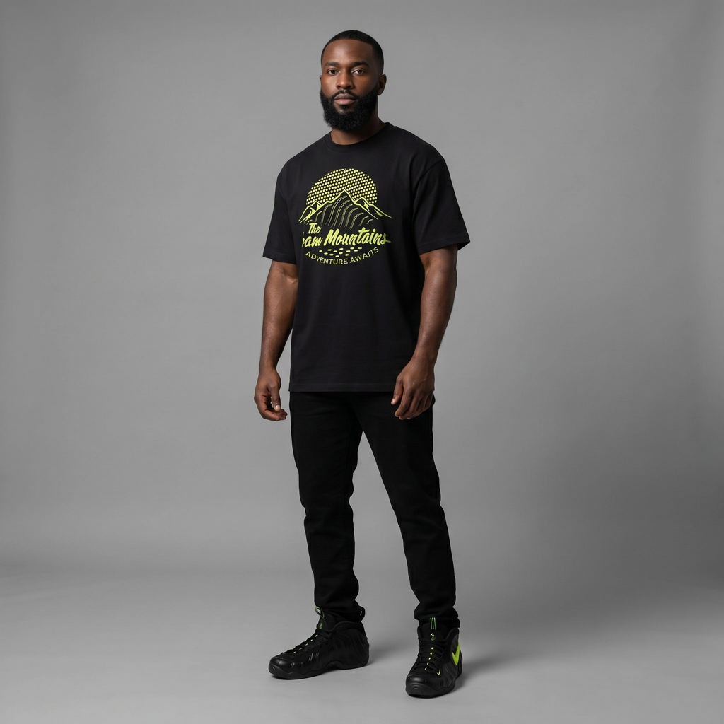 Foam Mountains Premium T-Shirt Matching Foamposite Pro Voltage