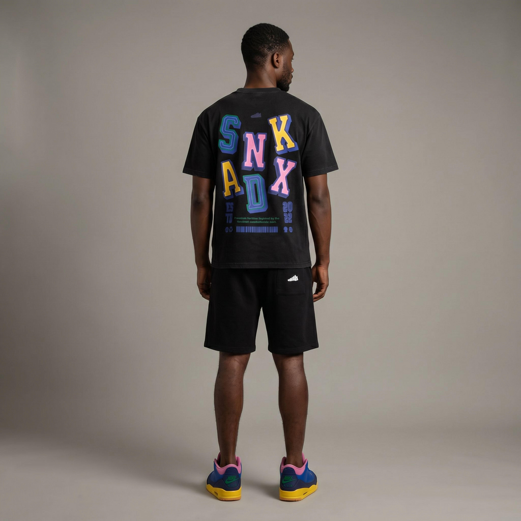 SNKADX Stack Mineral Wash Waffle Knit Shorts  Matching Jordan 3 Brazil