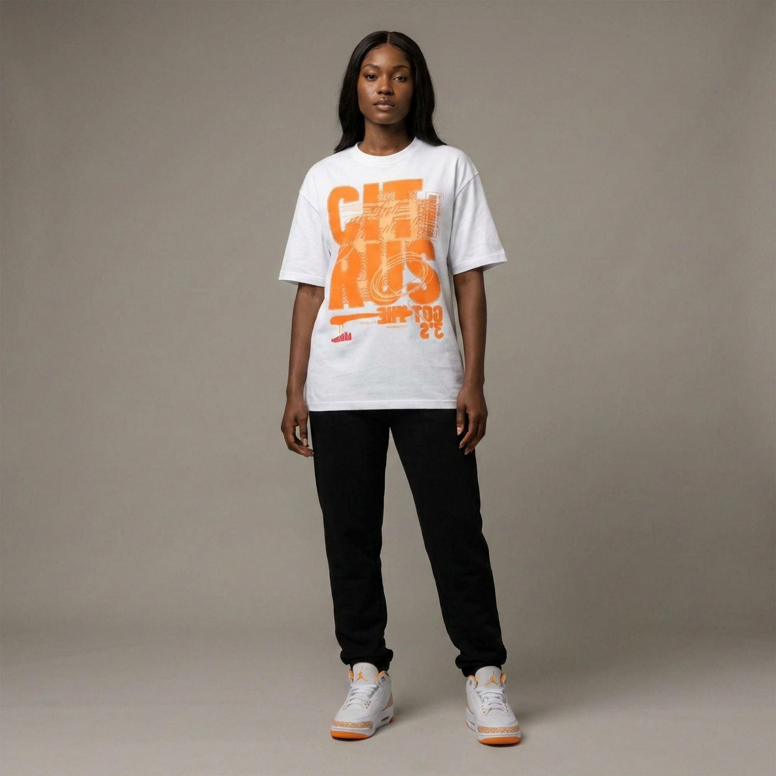 Citrus Got the 3's Premium T-Shirt Matching Jordan 3 Citrus