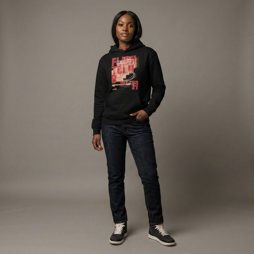 Flight Club 1 Heavyweight Hoodie Matching Jordan 1 Flight Club