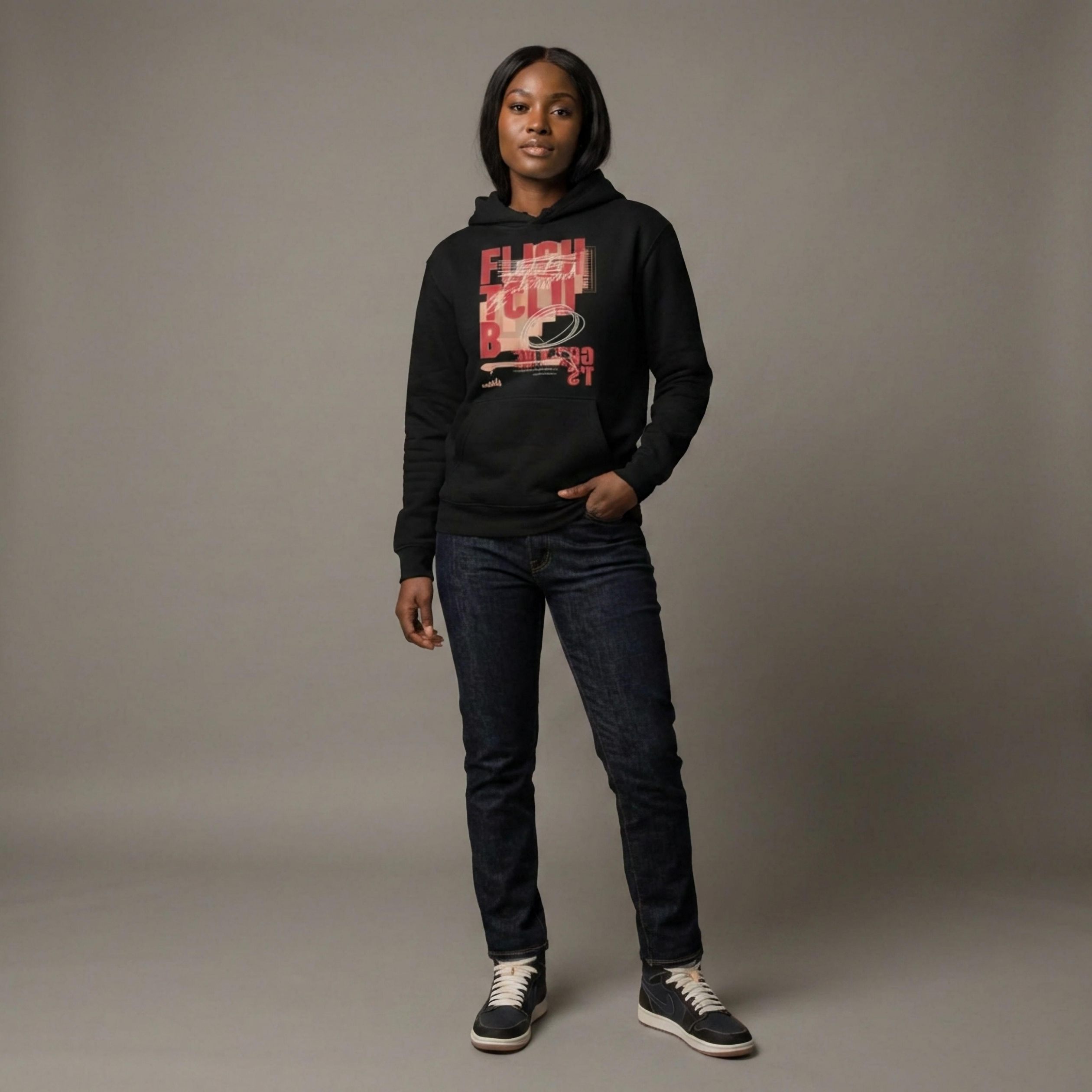 Flight Club 1 Heavyweight Hoodie Matching Jordan 1 Flight Club