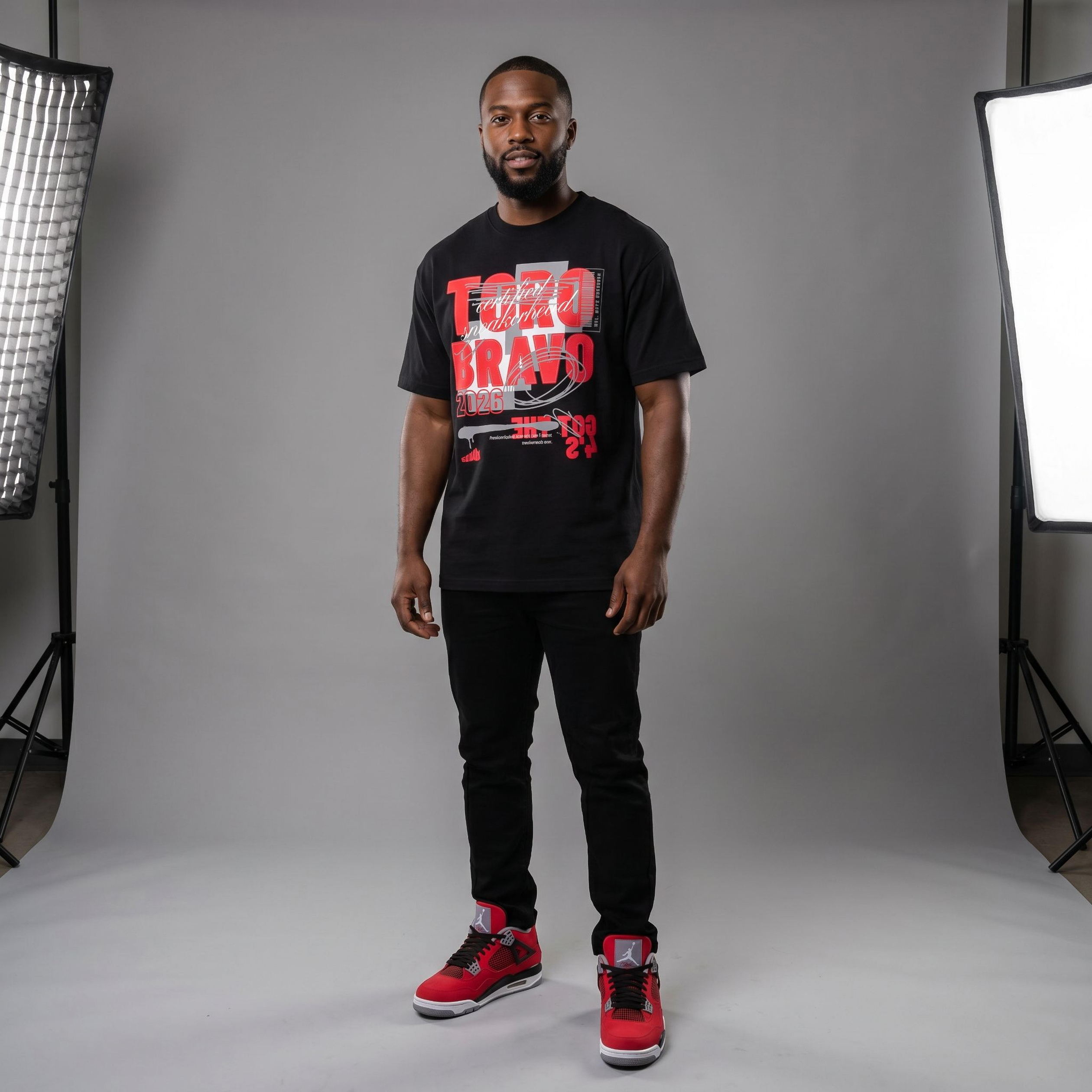 Toro Bravo Premium T-Shirt Matching Jordan 4 Toro Bravo
