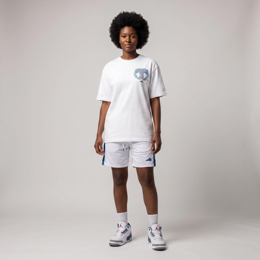 Laurel Premium T-Shirt Matching Air Jordan 3 True Blue