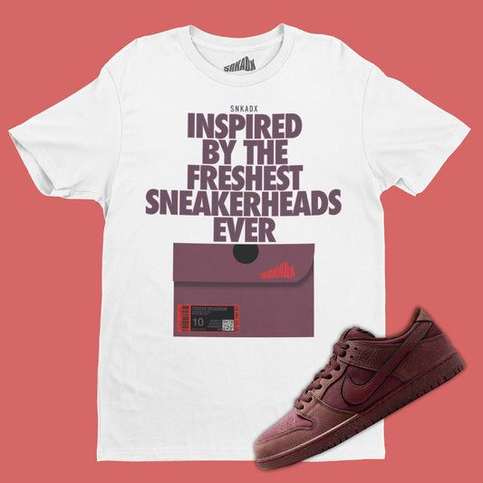 Shoe Box T-Shirt Matching Dunk City Of Love