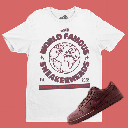 World Famous Sneakerheads T-Shirt Matching Dunk City Of Love