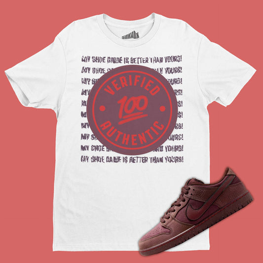 Verified Authentic T-Shirt Matching Dunk City Of Love