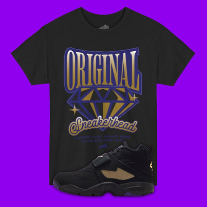 Original Sneakerhead black T-Shirt Matching Diamond Turf Ravens 2025