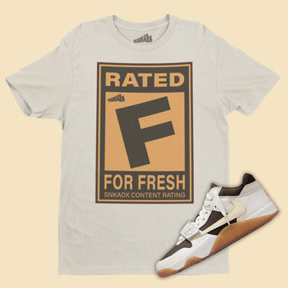 Video Game Rating T-Shirt Matching Travis Scott Jordan Jumpman Jack Sail