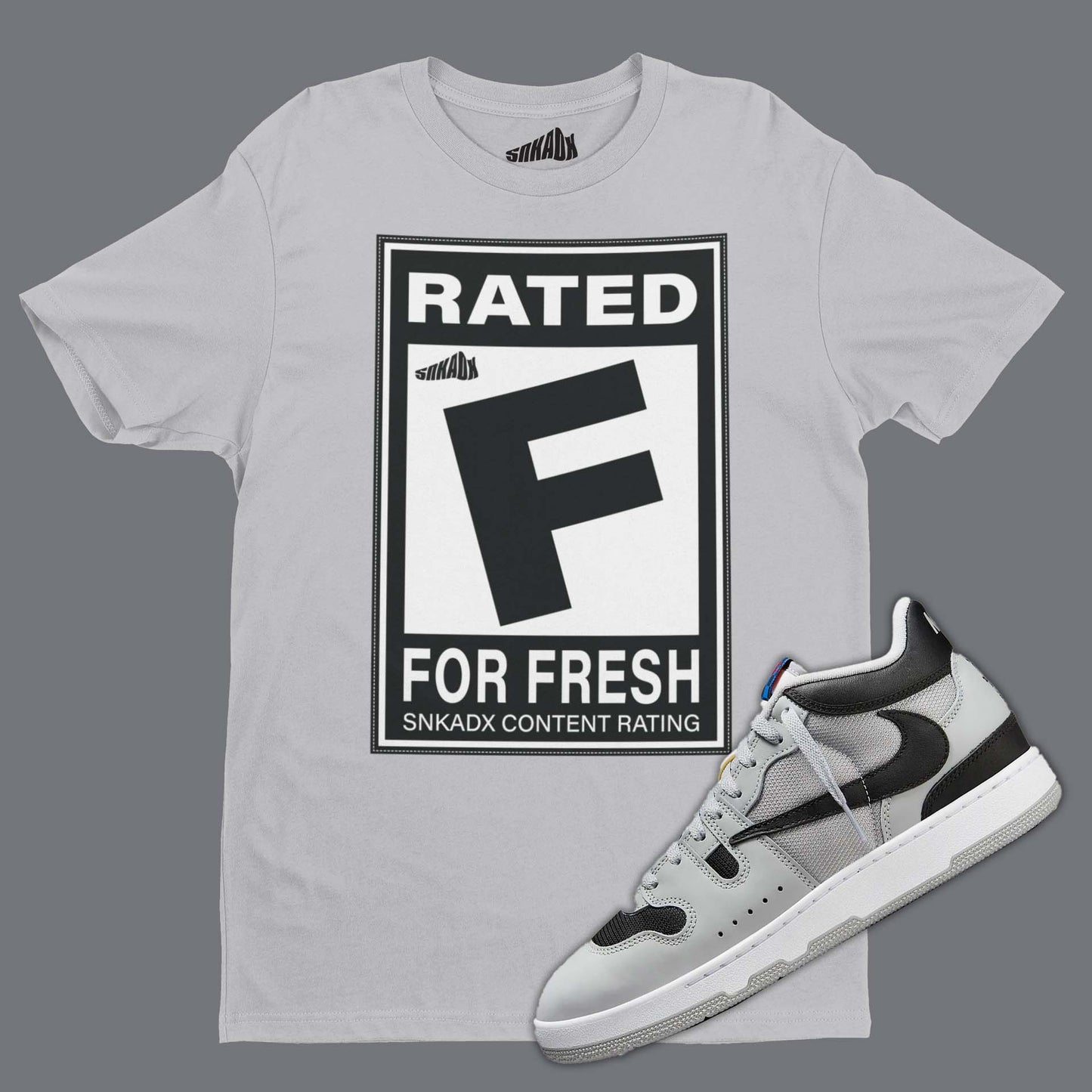Rated F For Fresh T-Shirt Matching Travis Scott Mac Attack