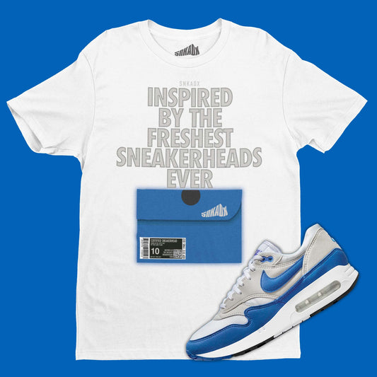 Shoe Box T-Shirt Matching Air Max 1 ’86 Royal Blue