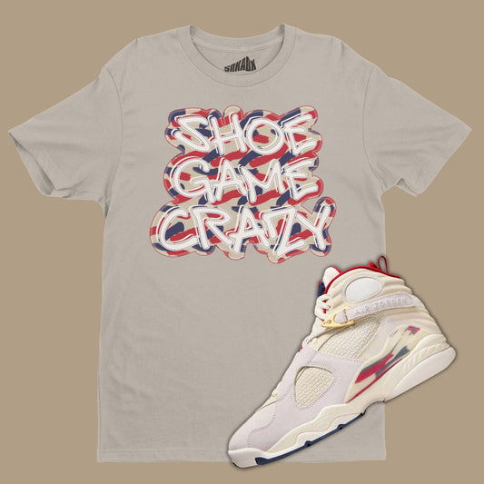 Shoe Game Crazy T-Shirt Matching SoleFly x Air Jordan 8 Mi Casa Es Su Casa