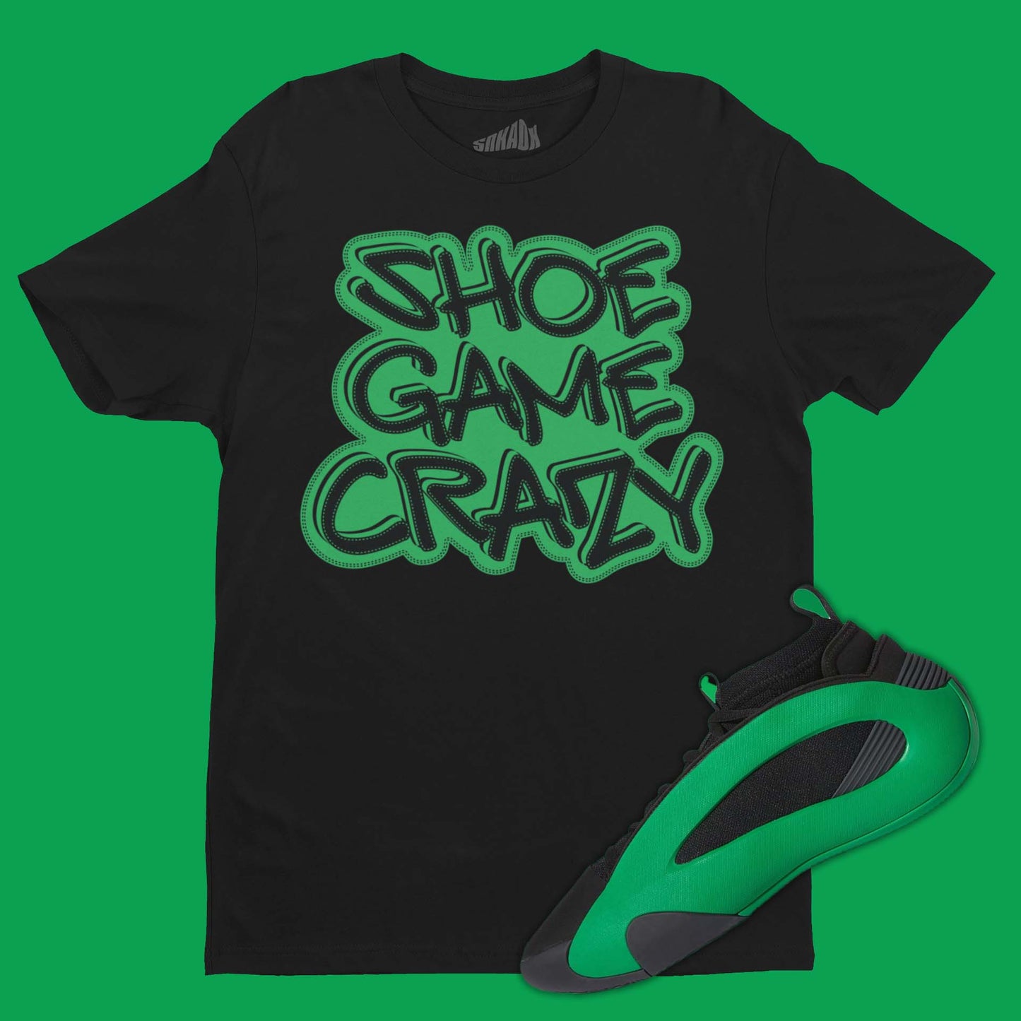 Shoe Game Crazy T-Shirt Matching Harden Vol. 8 Luxury Green