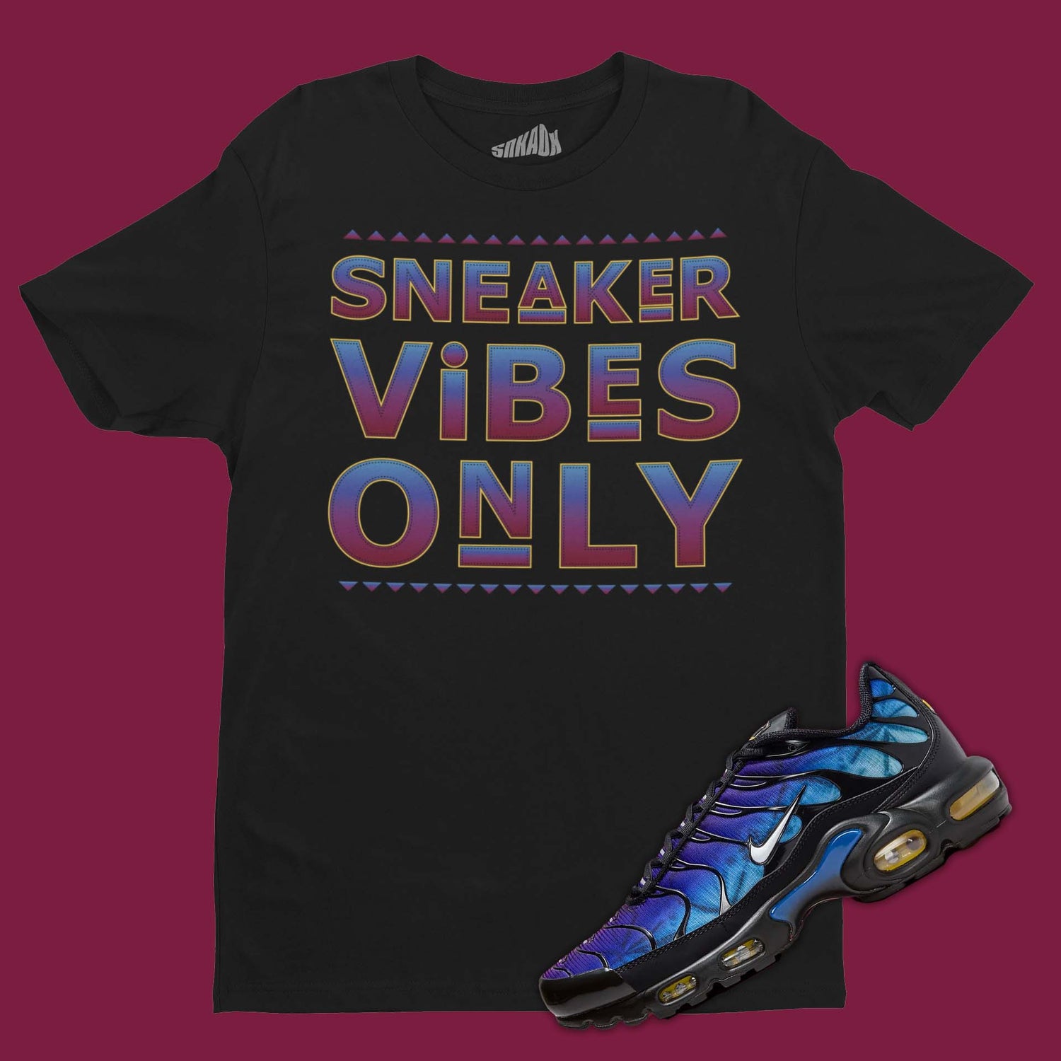 Air Max Plus 25th Anniversary Matching T-Shirt from SNKADX