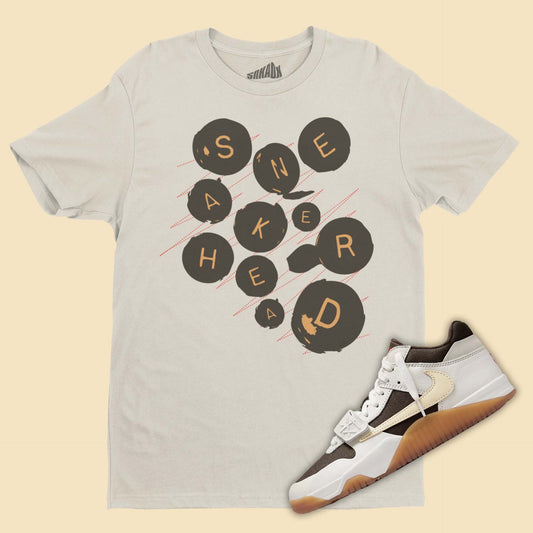 Sneakerhead Buttons T-Shirt Matching Travis Scott Jordan Jumpman Jack Sail