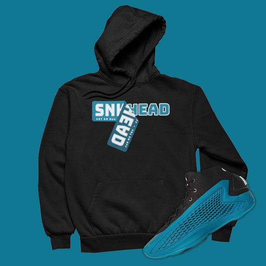 Sneakerhead Sticker Hoodie To Match AE1 Timberwolves