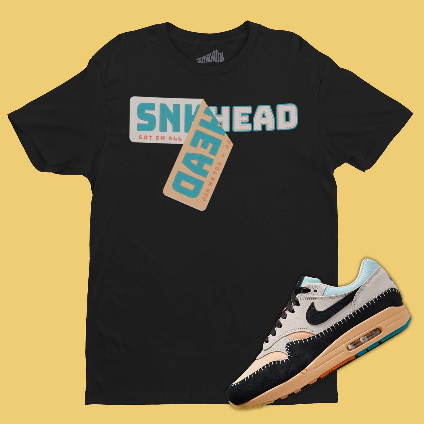 Sneakerhead Sticker T-Shirt Matching Air Max 1 '87 N7