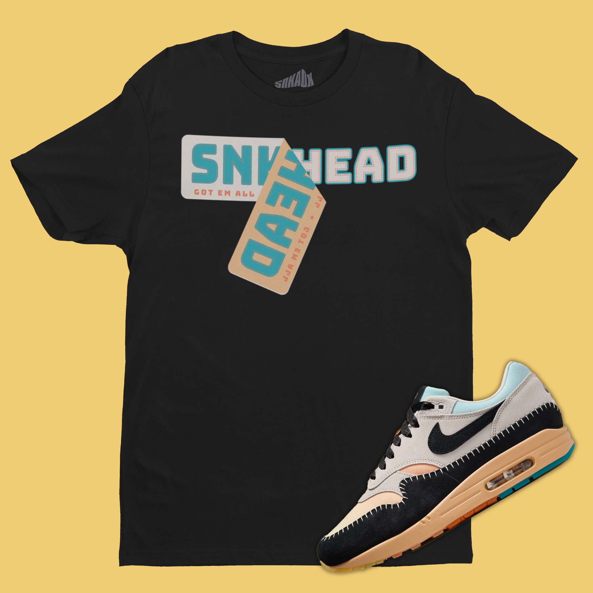 Sneakerhead Sticker T-Shirt Matching Air Max 1 '87 N7