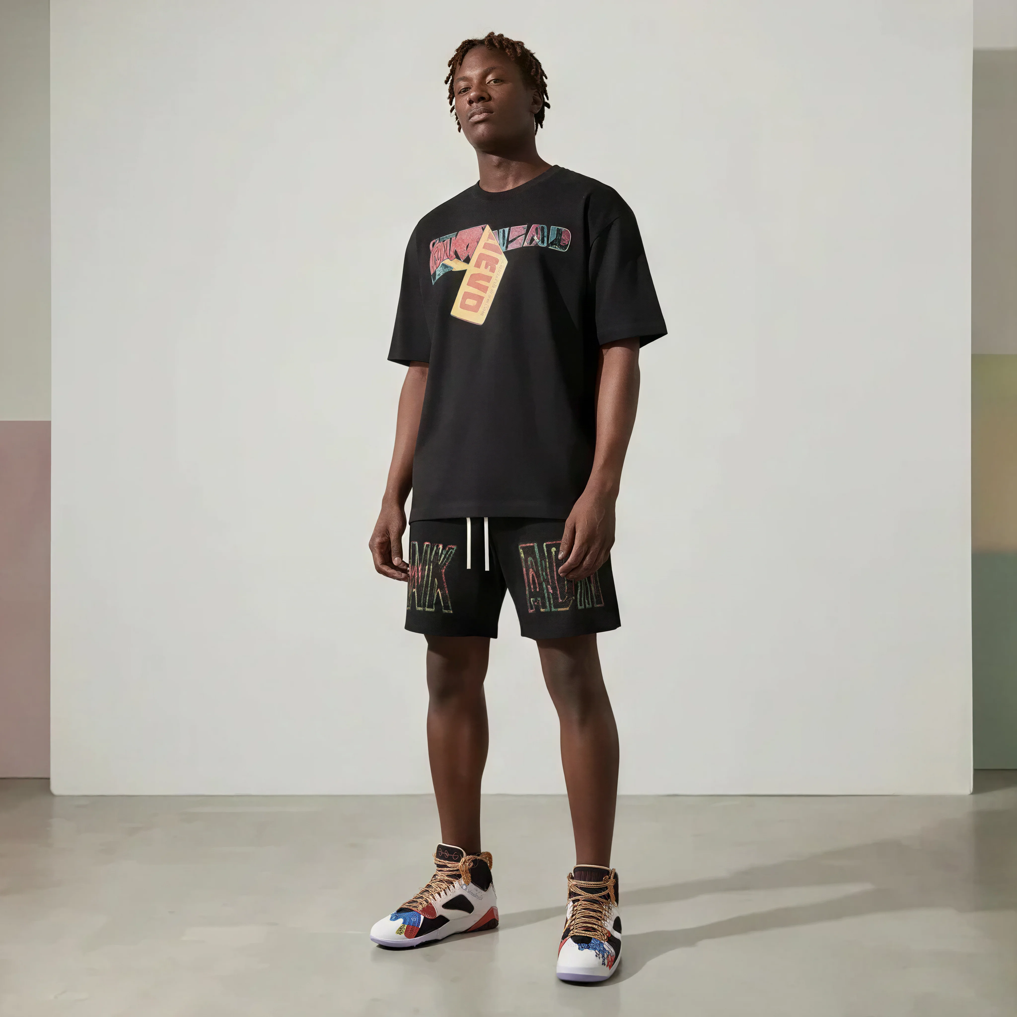 Sneaker Sticker Premium T-Shirt Matching Air Jordan 7 Miro