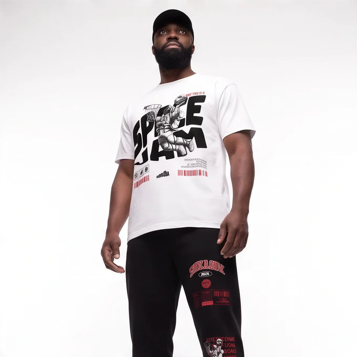 Fly Astronaut Tee (White) Matching Air Jordan 9 Space Jam