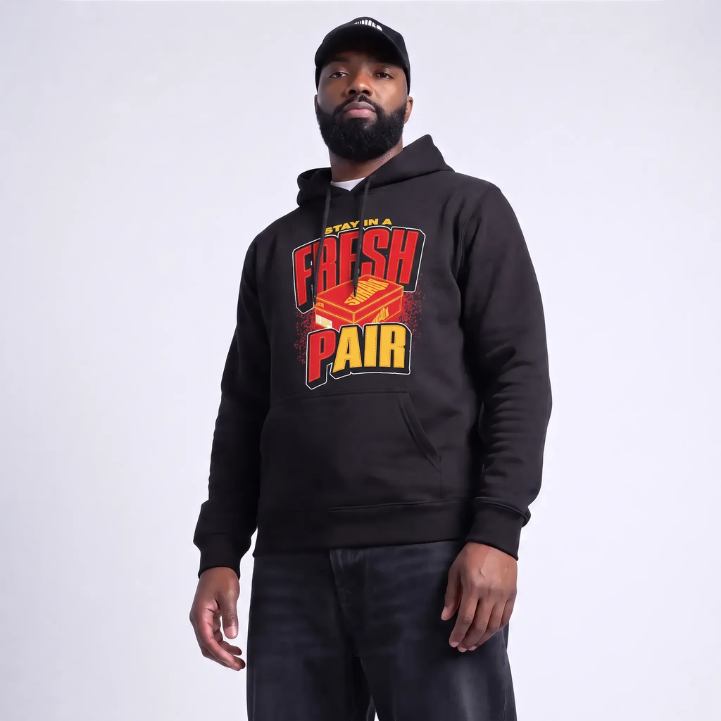 Fresh Pair Heavyweight Hoodie Matching Air Bakin