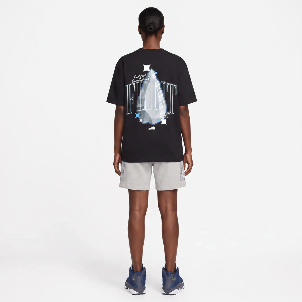 Flint Stone T-Shirt (Black) Matching Air Jordan 13 Flint