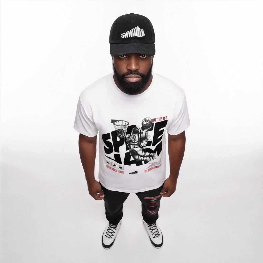 Fly Astronaut Tee (White) Matching Air Jordan 9 Space Jam