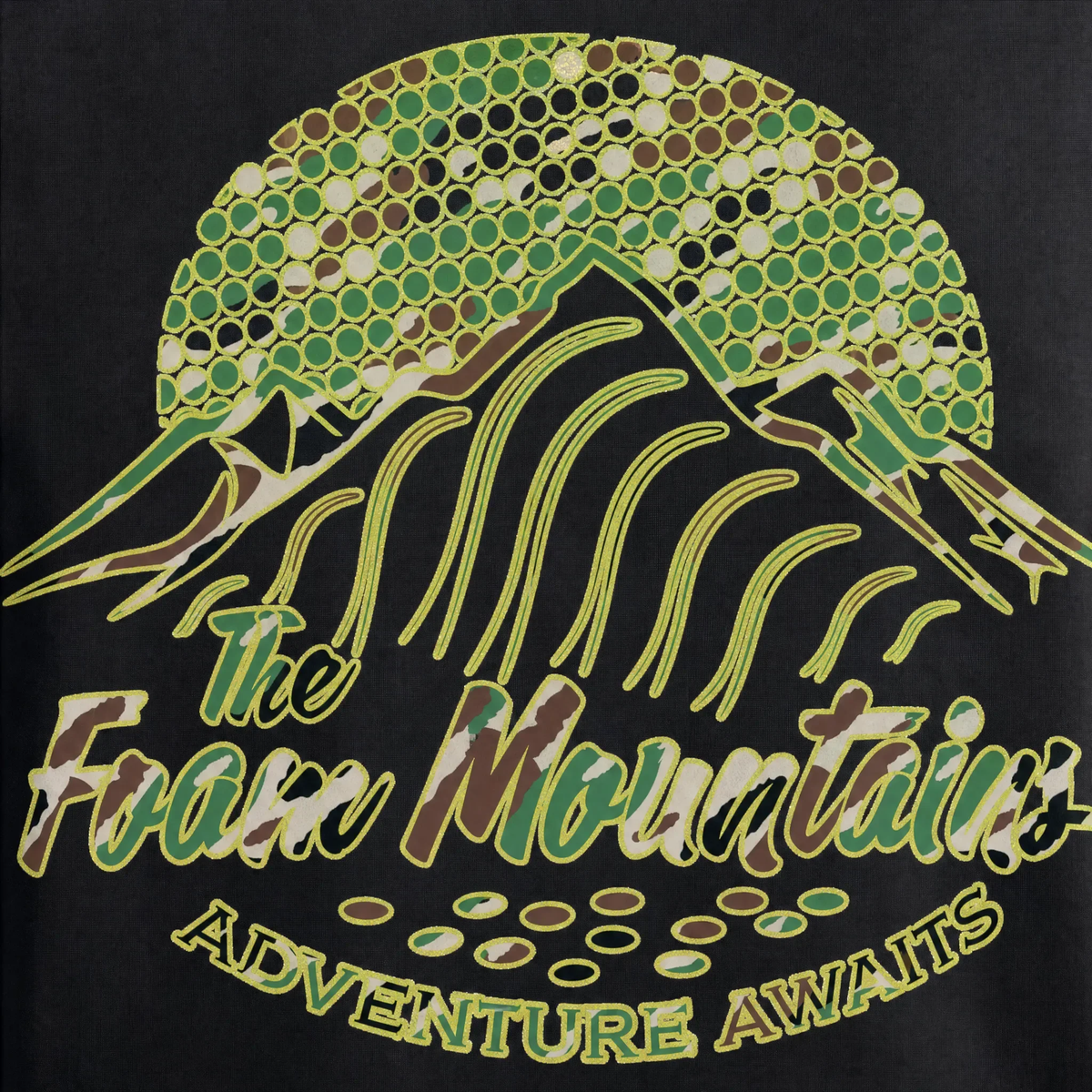 Foam Mountains Tee Matching Air Foamposite Pro Camo