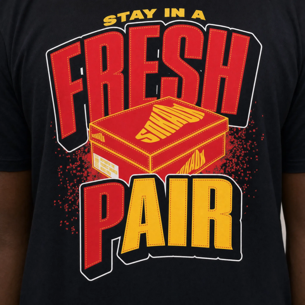Fresh Pair Tee Matching Air Bakin
