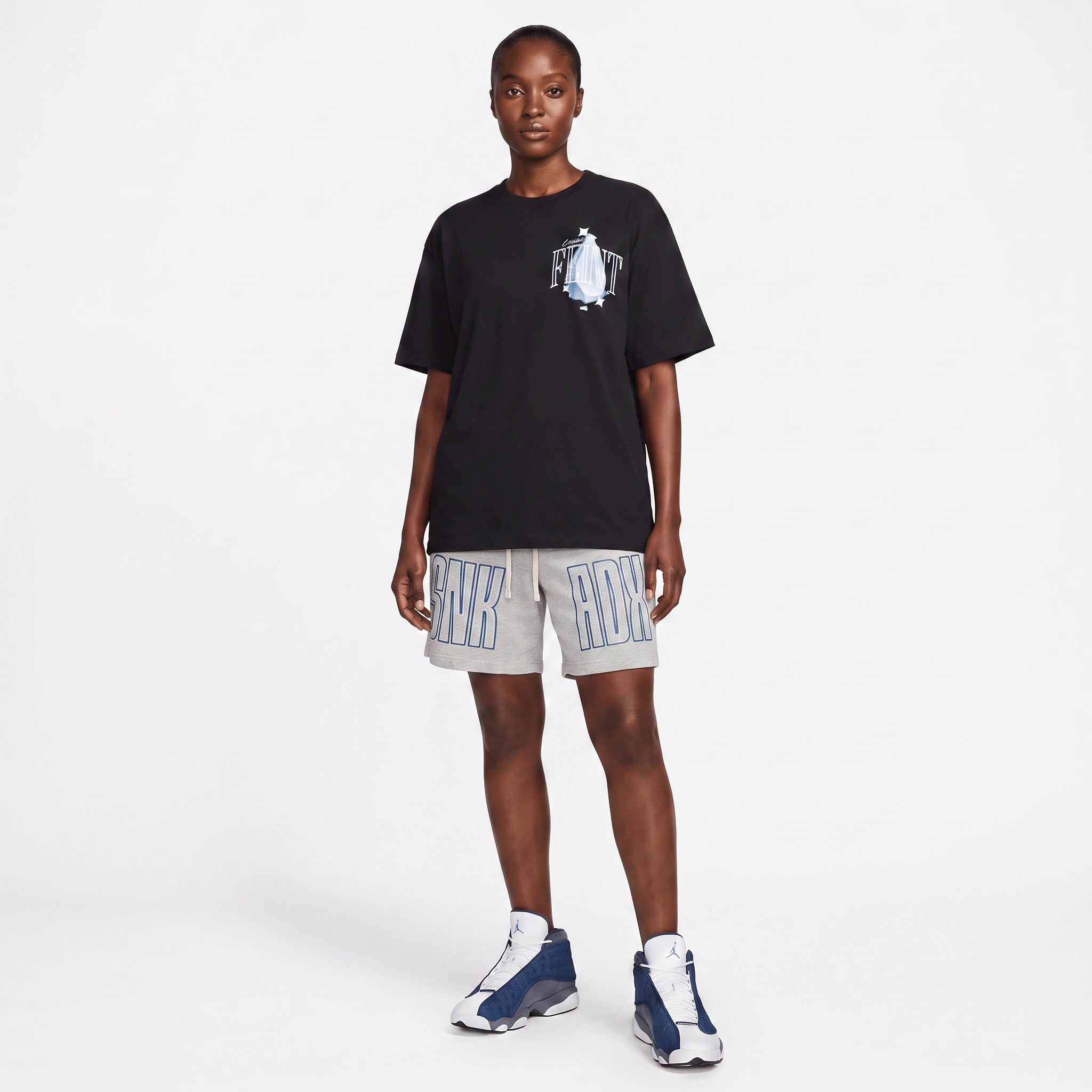 Flint Stone T-Shirt (Black) Matching Air Jordan 13 Flint