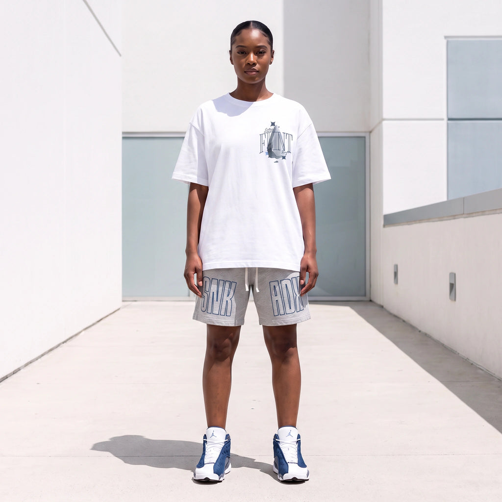 Flint Stone T-Shirt (White) Matching Air Jordan 13 Flint