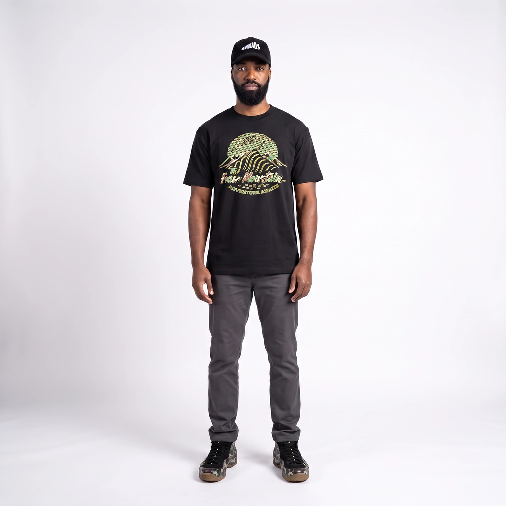 Foam Mountains Tee Matching Air Foamposite Pro Camo