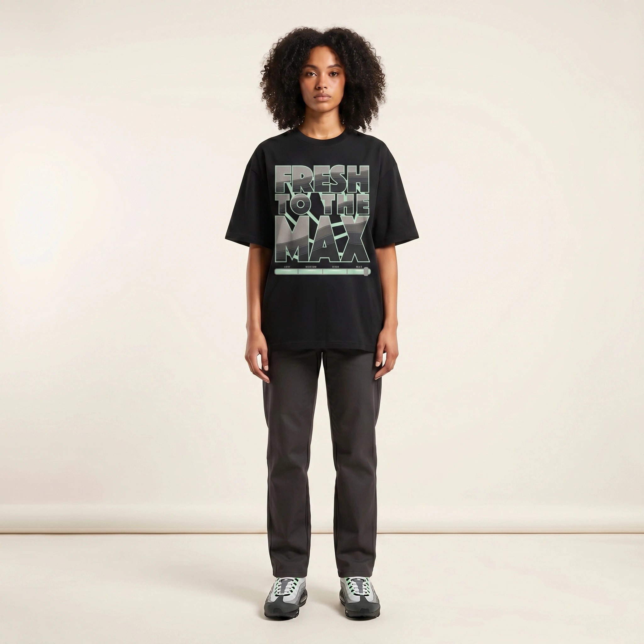Fresh To The Max Premium T-Shirt Matching Air Max 95 Fresh Mint